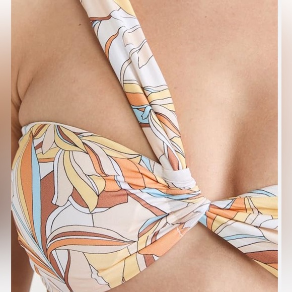 NWT  L*SPACE mick bikini top in soulshine floral - Picture 13 of 15